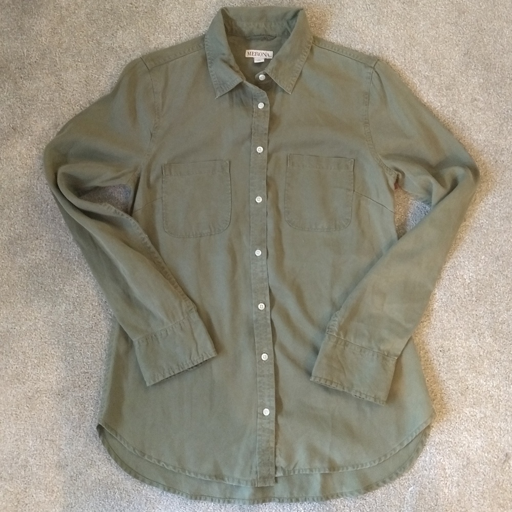 Merona Button Down NWT Size S